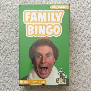 Family Bingo Game - Green